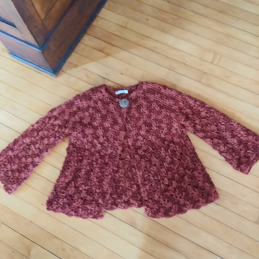 Indigenous chunky knit wool sweater